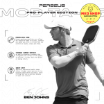 Vợt Pickleball Joola Perseus Mod TA-15 Pro Player Edition 14mm - Ảnh 7
