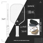 Vợt Pickleball Joola Perseus Mod TA-15 Pro Player Edition 16mm - Ảnh 8